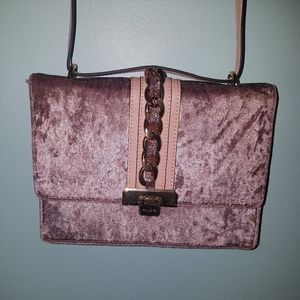 Aldo Velvet Satchel